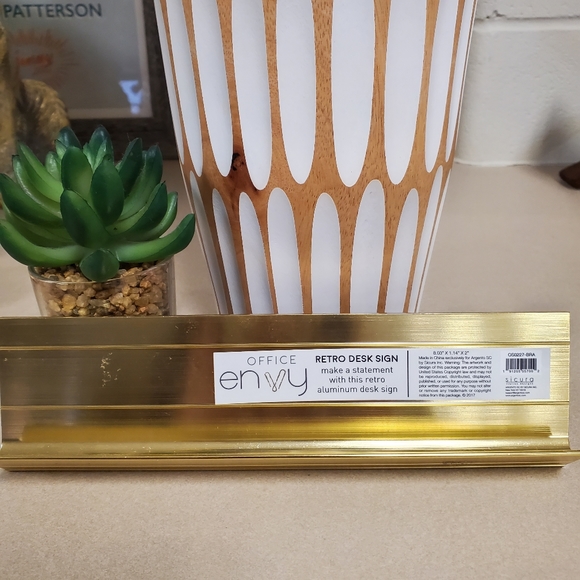 You've Cat to be Kitten Me Office Envy Nameplate 8" x 2" - Picture 3 of 5